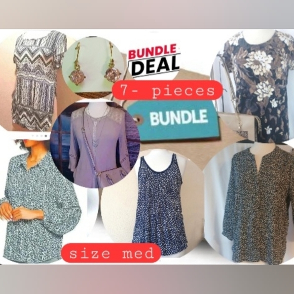 Multiples Tops - 7 BUNDLE!!!